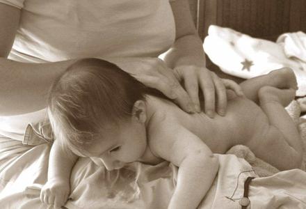 Le massage bébé